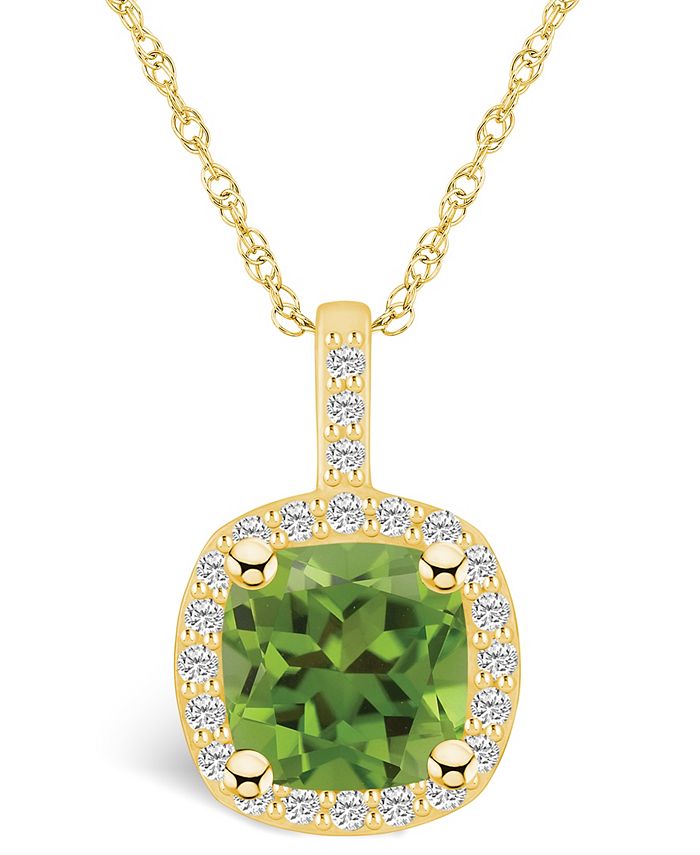 Macys deals peridot jewelry