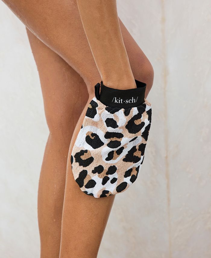 Kitsch LeopardPrint Exfoliating Glove Macy's