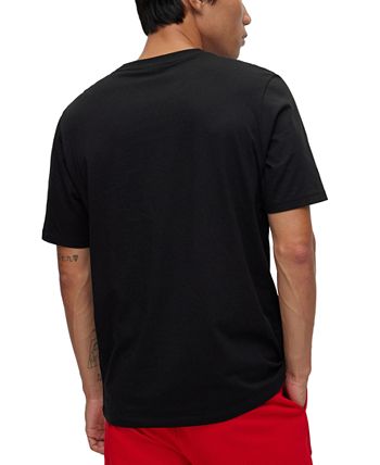 HUGO Men's Dulive 222 Box Logo-Print T-Shirt, Created for Macy's - Macy's