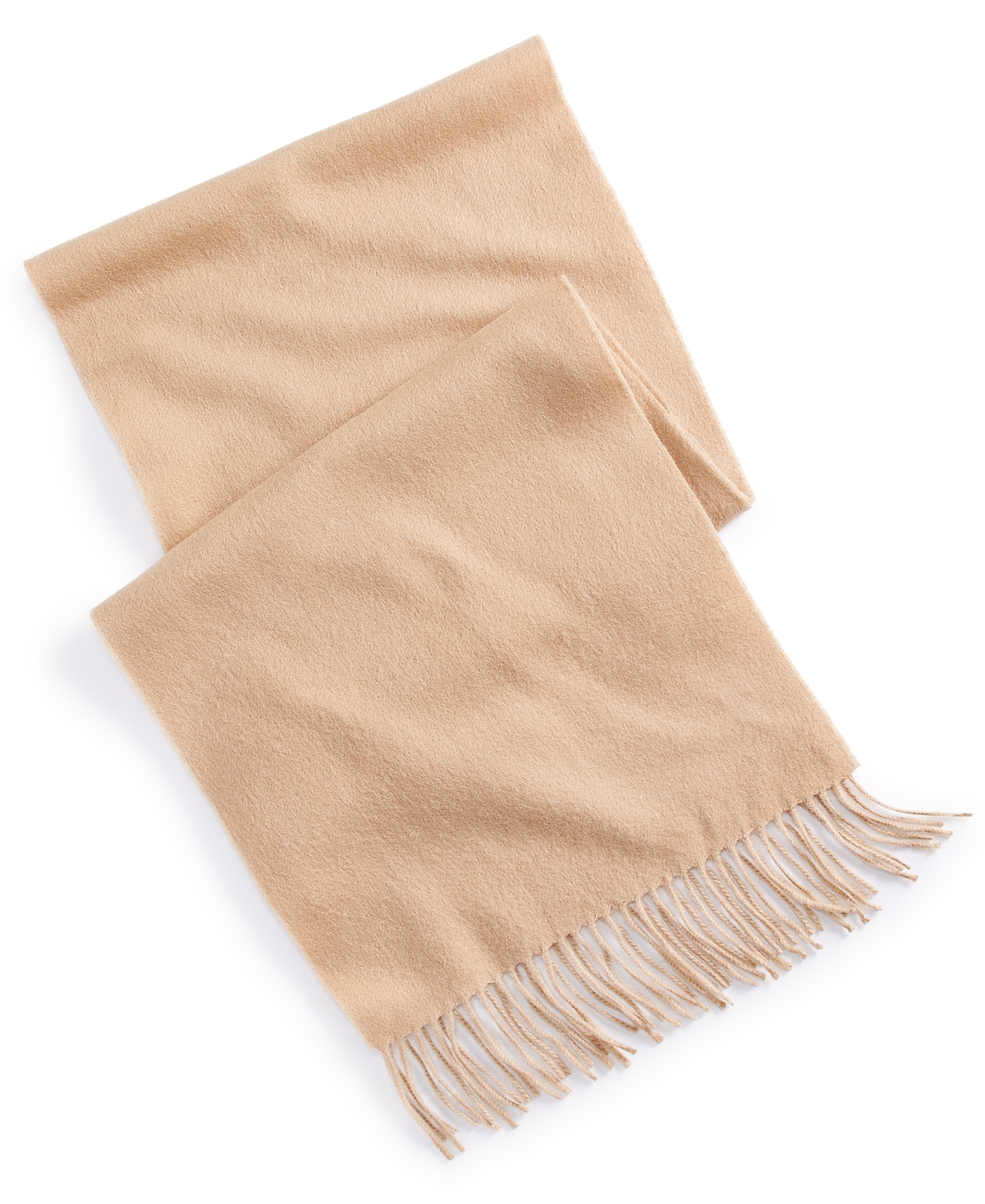 Men's 100% Cashmere Scarf, Created for Macy's - Tan