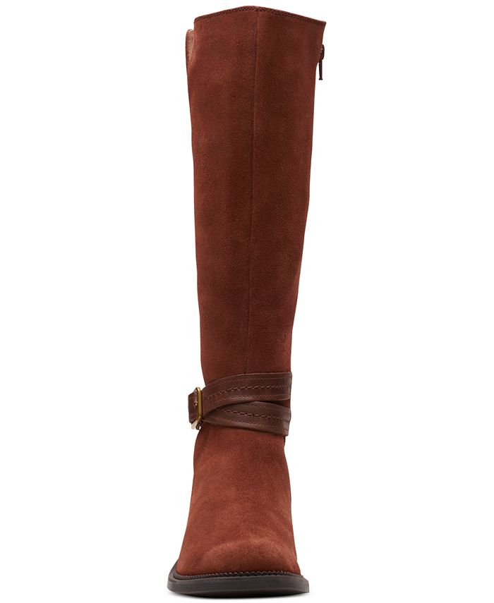 Clarks Maye Shine Riding Boots & Reviews Boots Shoes Macy's
