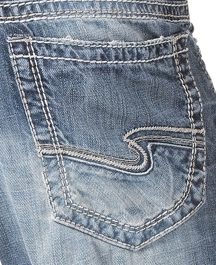 Silver Jeans Co. Men's Loose-Fit Straight-Leg Gordie Jeans - Macy's
