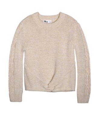 Epic Threads Big Girls Twist Front Sweater, Created for Macy's - Desert Mirage - Size M (8/10)