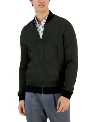 Alfani Men s Zip Front Sweater Jacket Created for Macy s Macy s