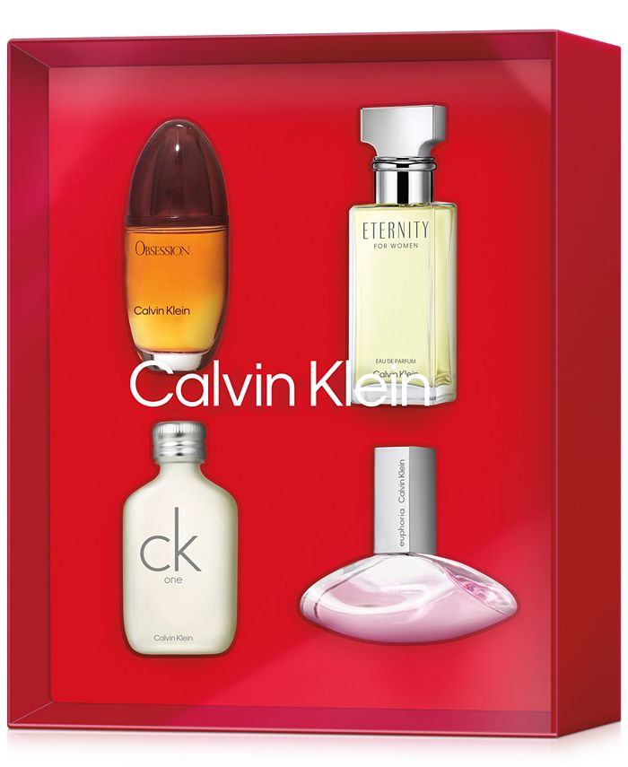 Calvin Klein 4-Pc. Women's Perfume Gift Set & Reviews - Perfume - Beauty -  Macy's