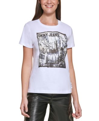 DKNY Jeans - Women's City Logo T-Shirt
