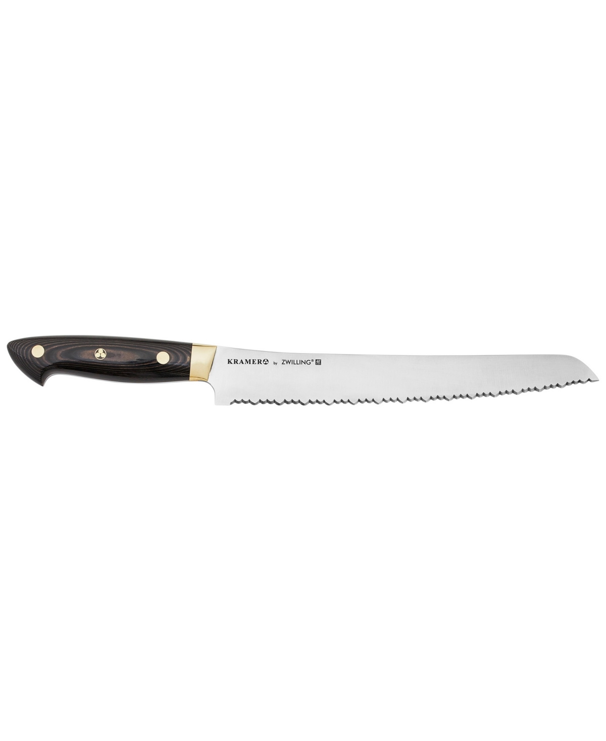 Zwilling Bob Kramer Carbon 2.0 Bread Knife, 10" In Brown And Silver-tone