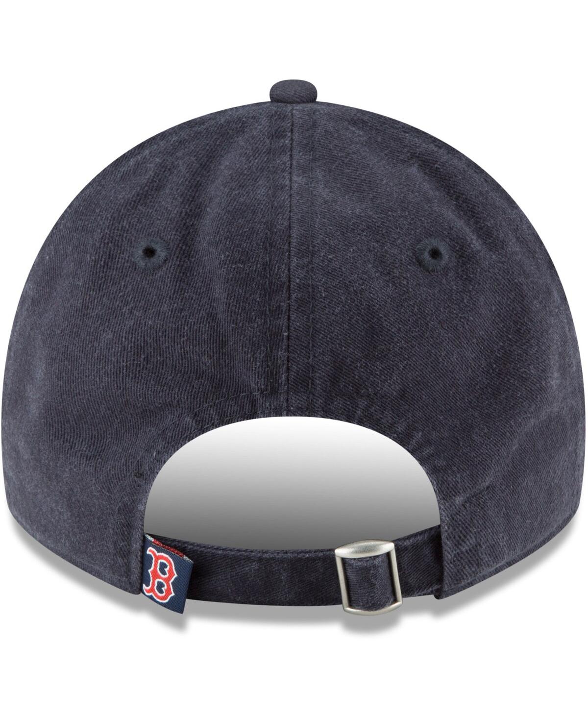 Shop New Era Women's  Navy Boston Red Sox Team Logo Core Classic 9twenty Adjustable Hat