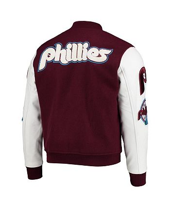 Men's Pro Standard Light Blue/Burgundy Philadelphia Phillies