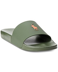 Men's Signature Pony Slide Sandals 