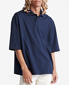 Men's Relaxed-Fit Heavy Jersey Polo
