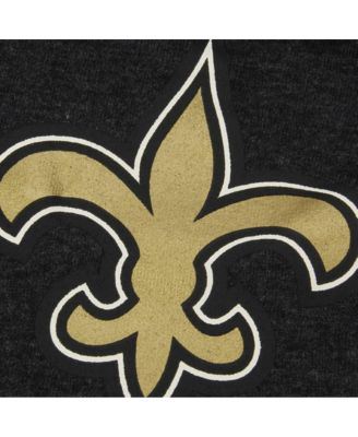 Women's Black New Orleans Saints Scrimmage Fleece Pants