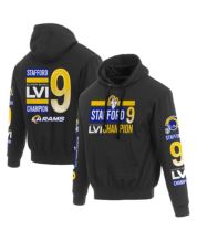 JH Design Super Bowl LVI Champions Day One Hoodie Black