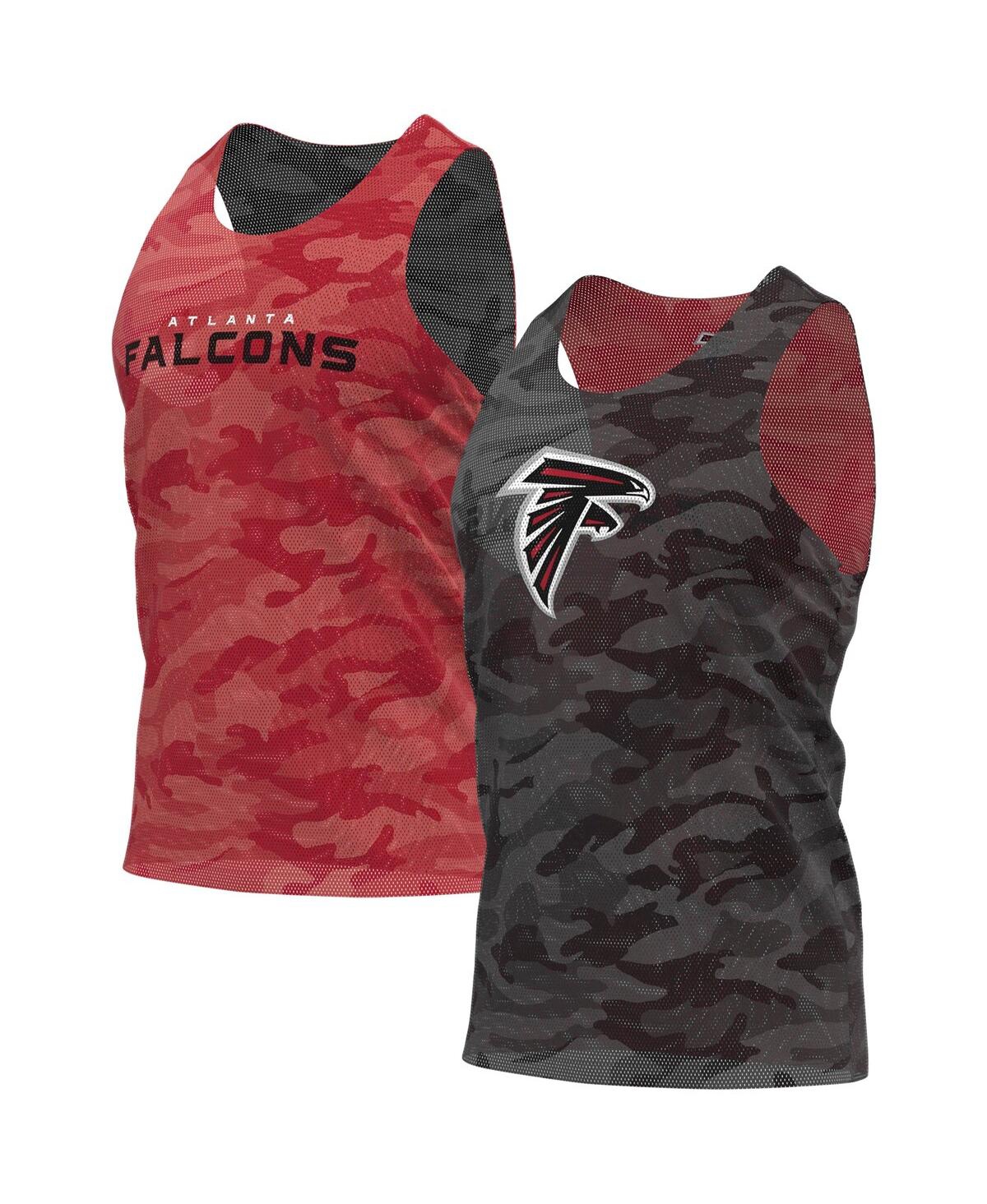 UPC 195581000195 product image for Men's Foco Red and Gray Atlanta Falcons Reversible Mesh Tank Top | upcitemdb.com