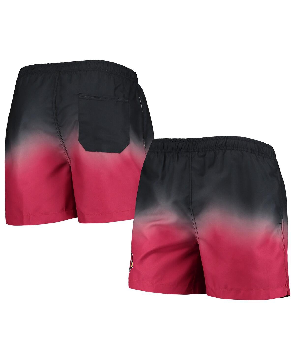Shop Foco Men's  Cardinal, Arizona Cardinals Dip-dye Swim Shorts