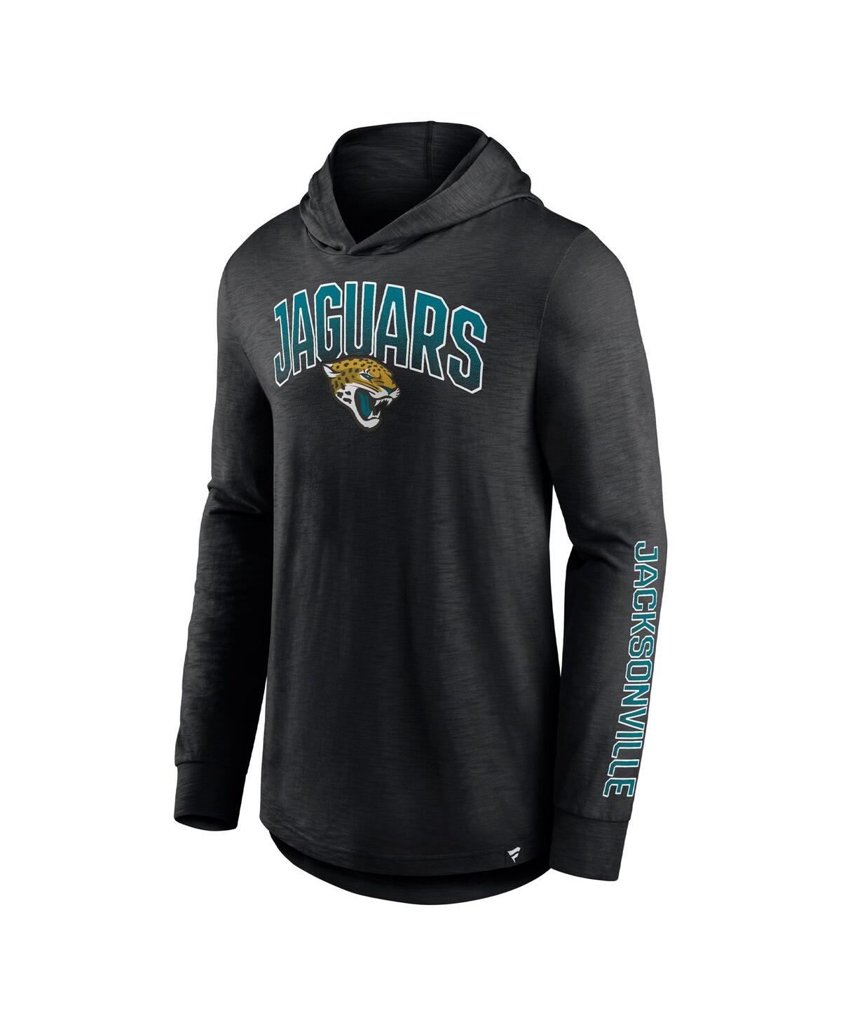 Men's FanaticsJacksonville Jaguars Front Runner Pullover Hoodie - Black