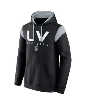 Men's Black Las Vegas Raiders Call The Shot Pullover Hoodie