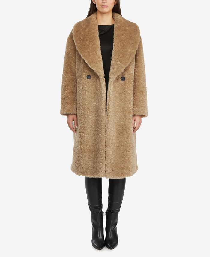Badgley mischka hotsell double breasted coat