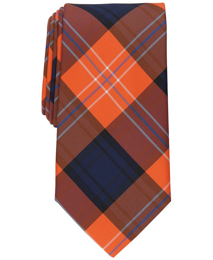 Club Room Men's Sawyer Classic Plaid Tie, Created for Macy's - Macy's