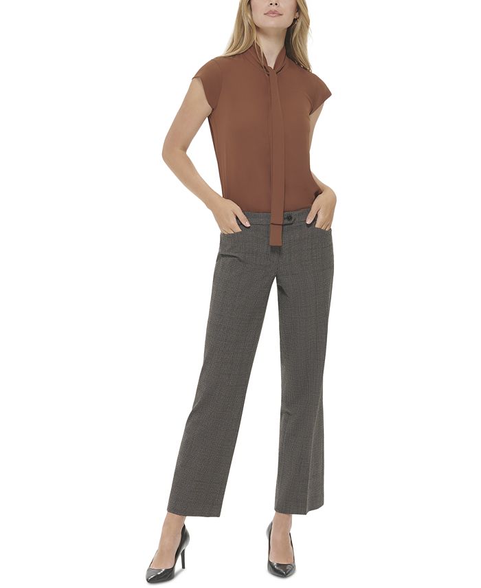 Calvin klein petite modern fit pants on sale
