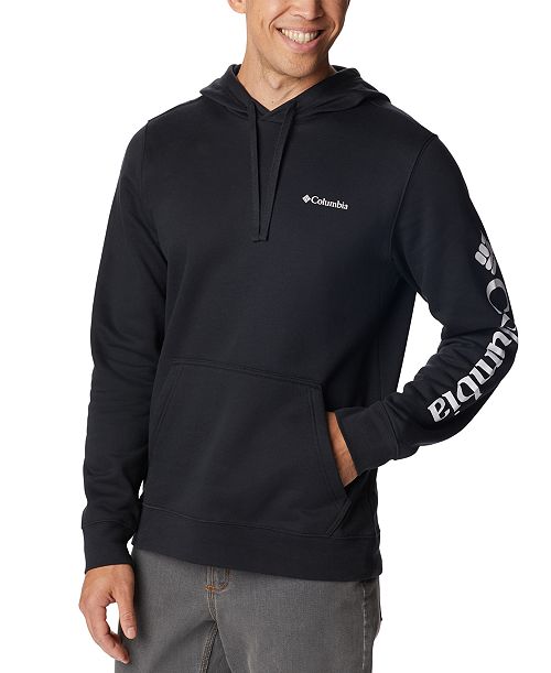 alfani Columbia Men's Sleeve Logo Trek Hoodie Men's Fashion & Accessories