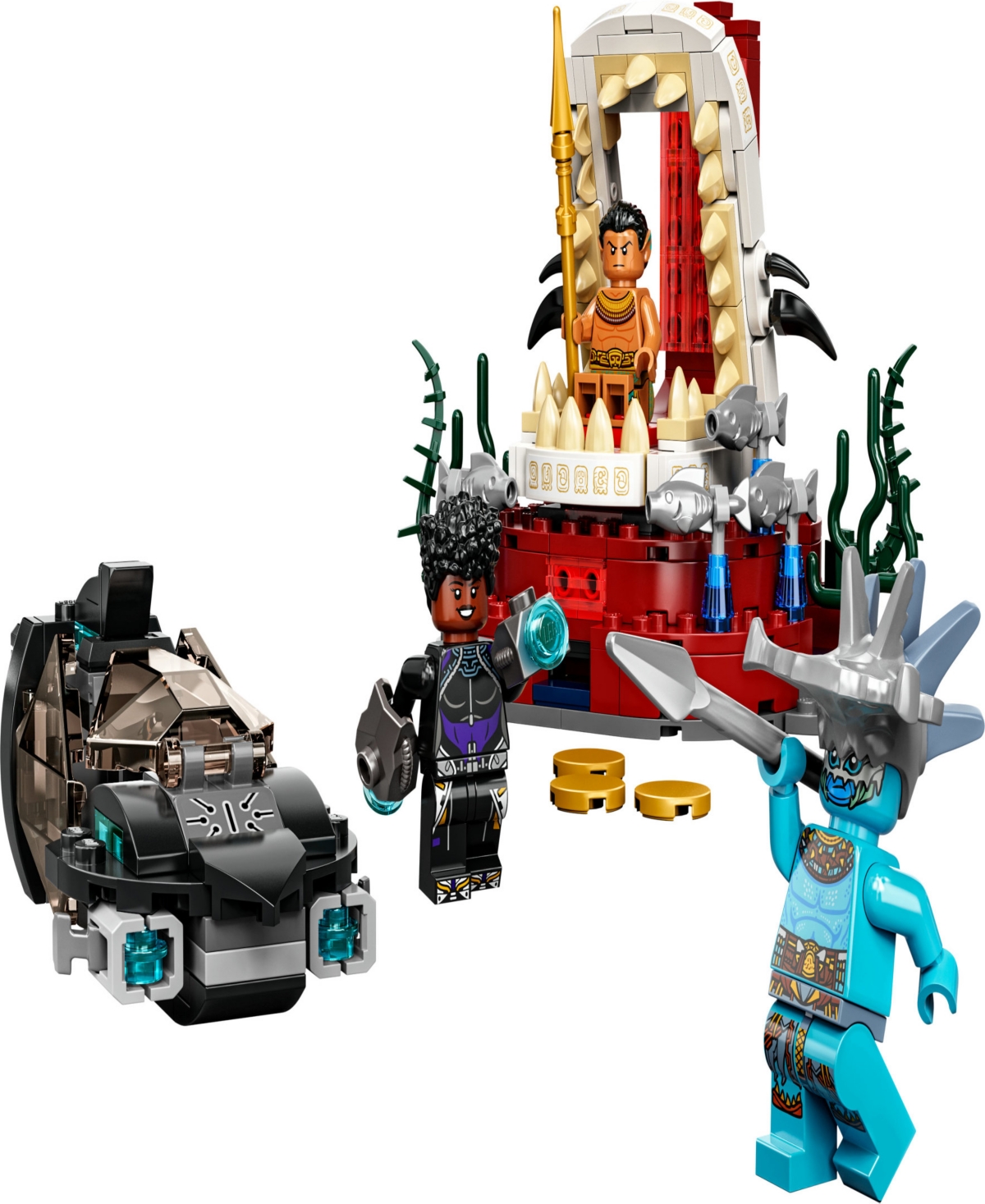 Lego Super Heroes Marvel King Namor's Throne Room 76213 Building Set, 355 Pieces