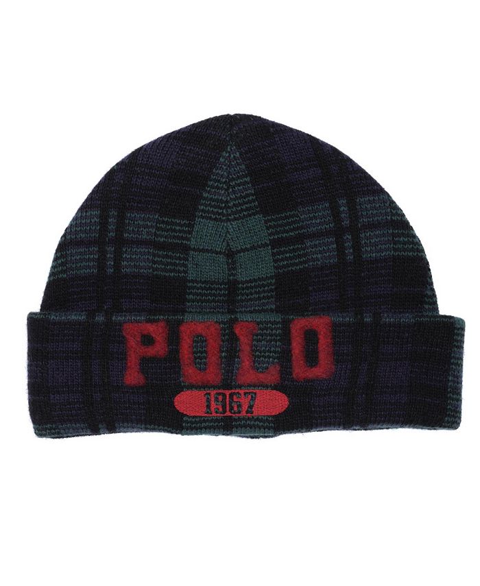 Polo beanie macy's on sale