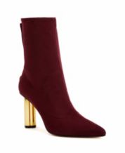 Macys 2025 red booties