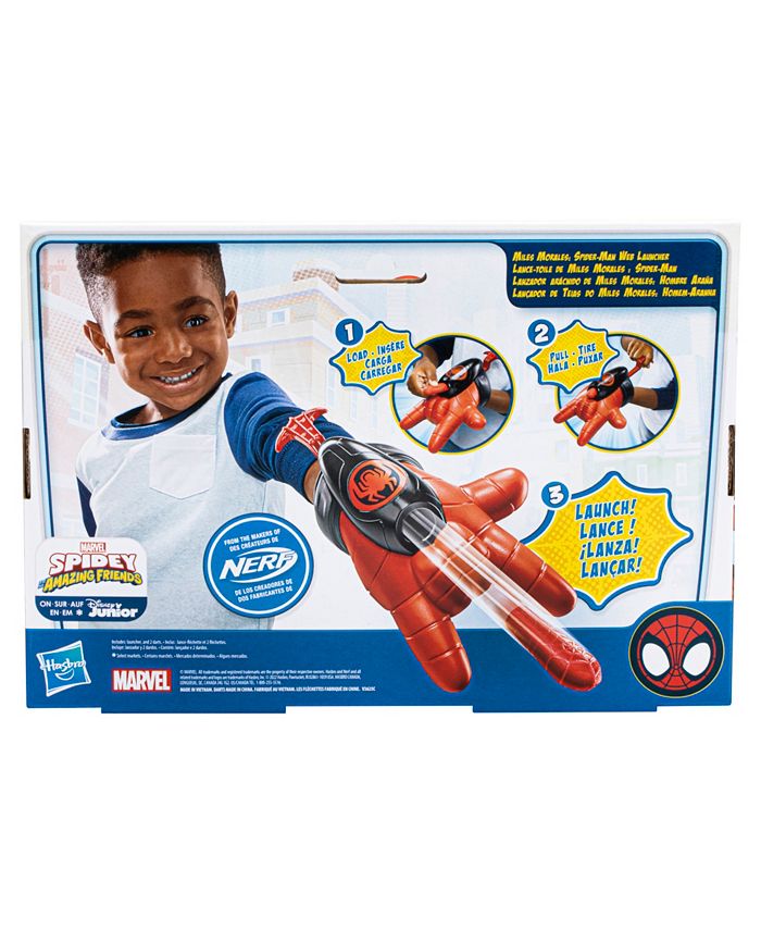 Spidey and His Amazing Friends Marvel Miles Morales- Spider-Man Techno  Racer Set - Macy's