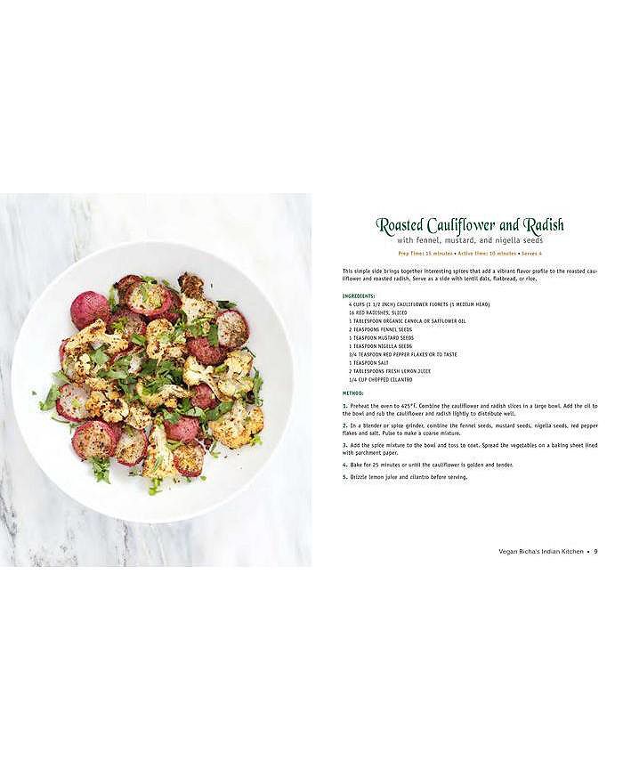 Barnes & Noble Vegan Richa's Indian Kitchen Traditional and Creative