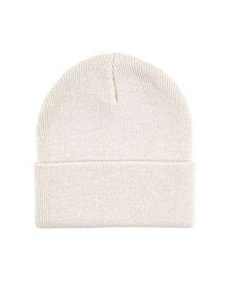Toddler Unisex Knitted Fold-Over Beanies