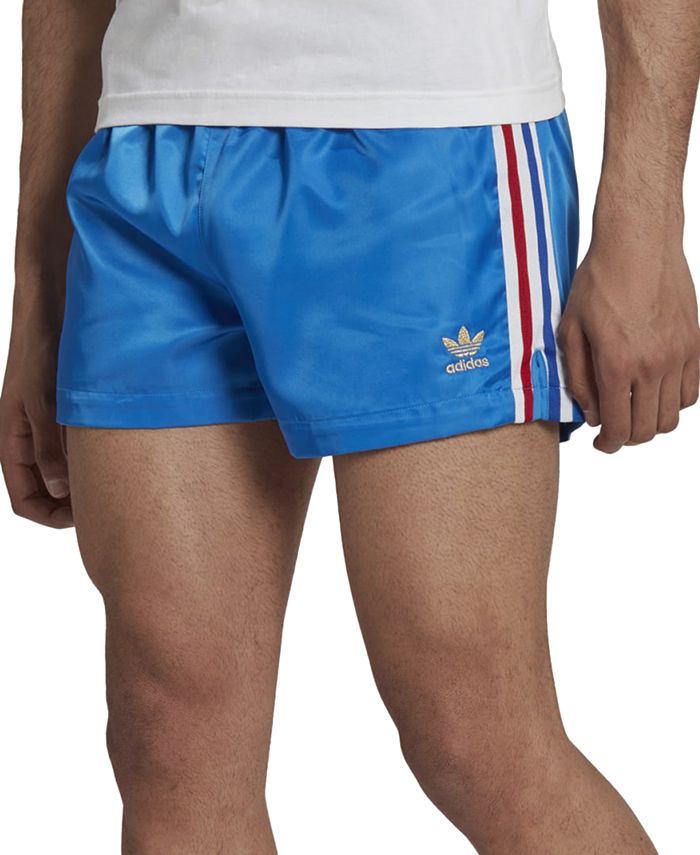 Men's Football Nations 3-Stripes Satin Shorts