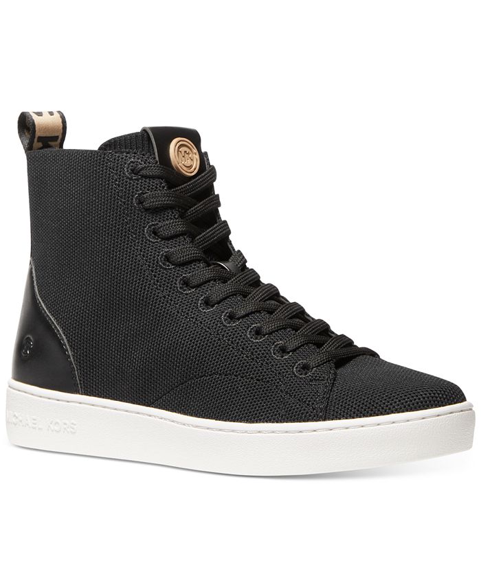 Michael Women's Knit Lace-Up High-Top Sneakers -