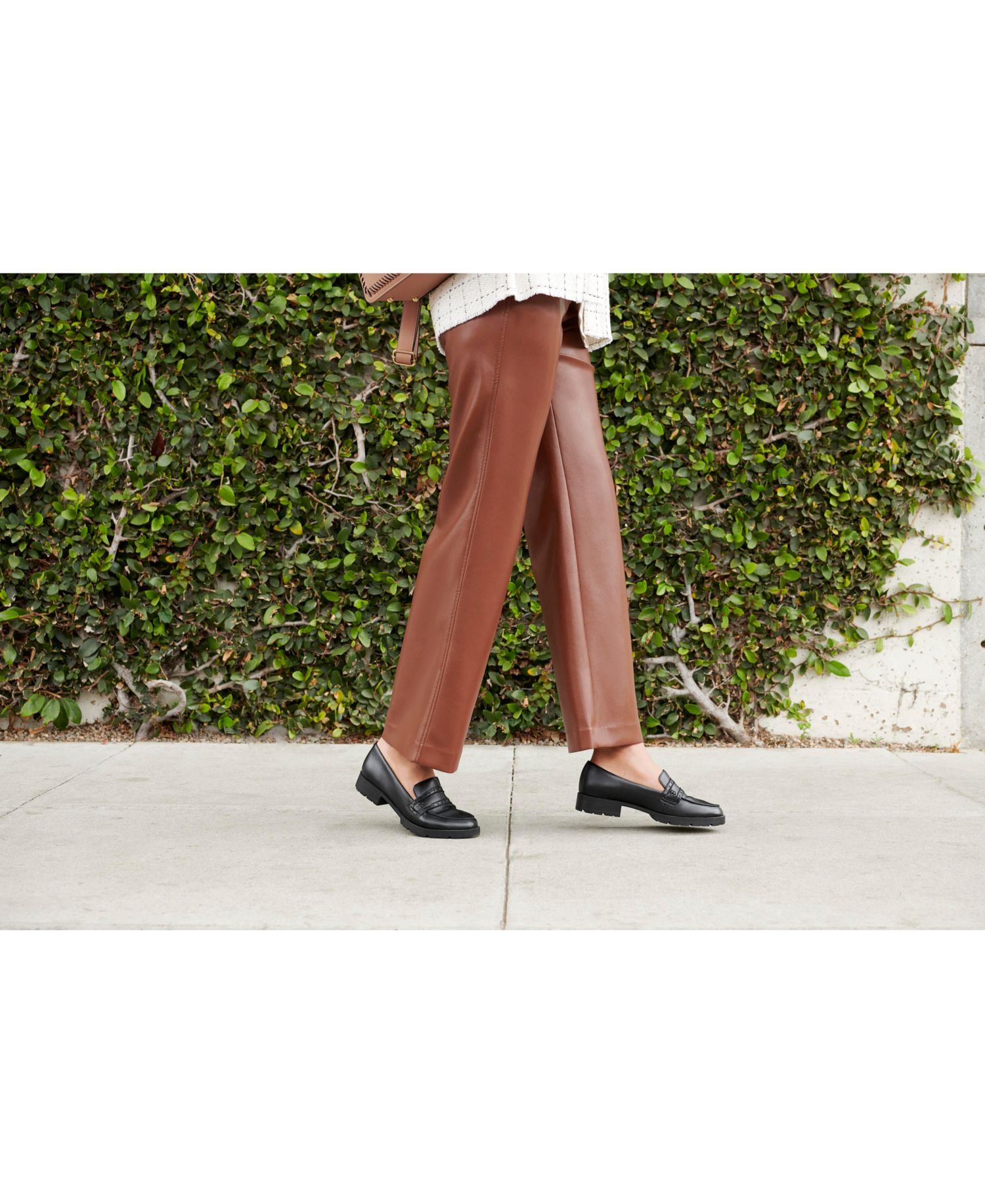 Women's London Lug Sole Penny Loafers