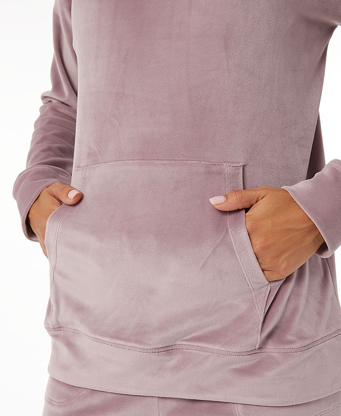 Women's Drop Shoulder Fleece Top Heather Grey Size Medium by 32 Degrees Heat