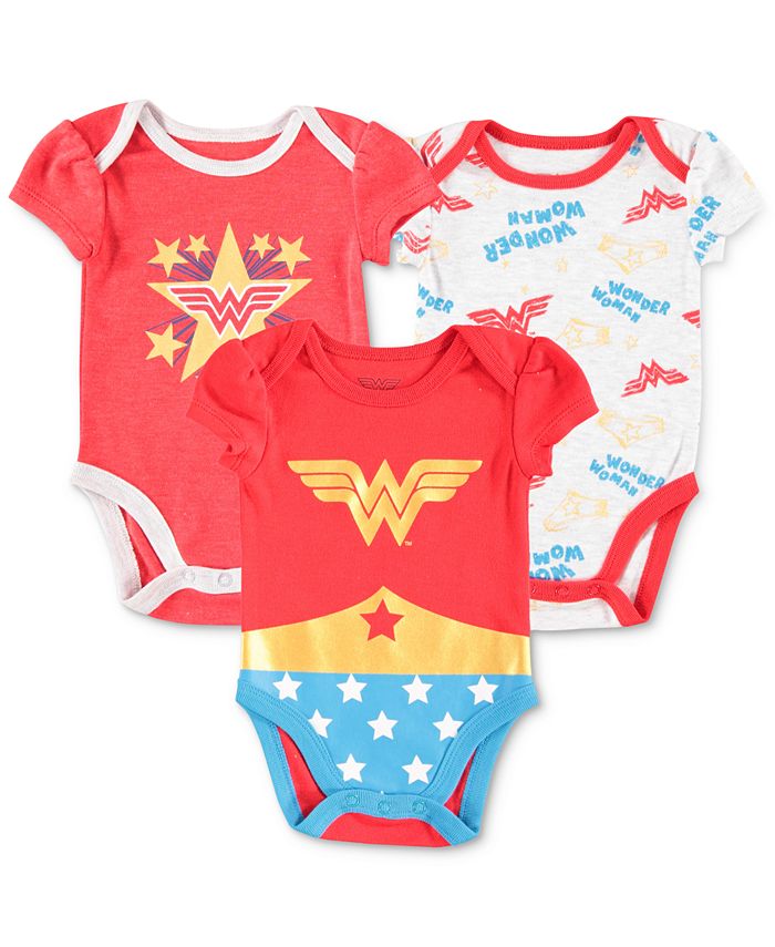 Wonder woman discount baby pajamas