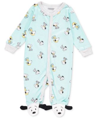 Happy Threads - Baby Boys Batman-Print Footie Coverall