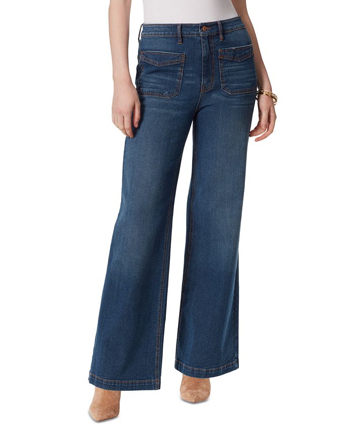 Jessica Simpson Women's Tease High-Rise Wide-Leg Jeans - Macy's