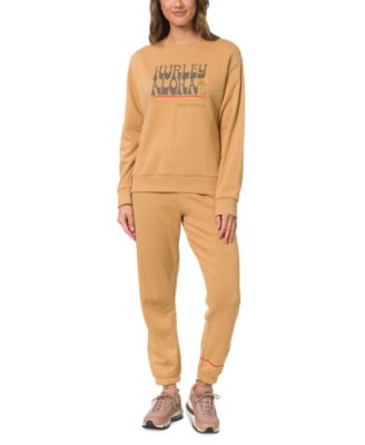 Hurley - Juniors' 77 Colors Fleece Jogger Pants