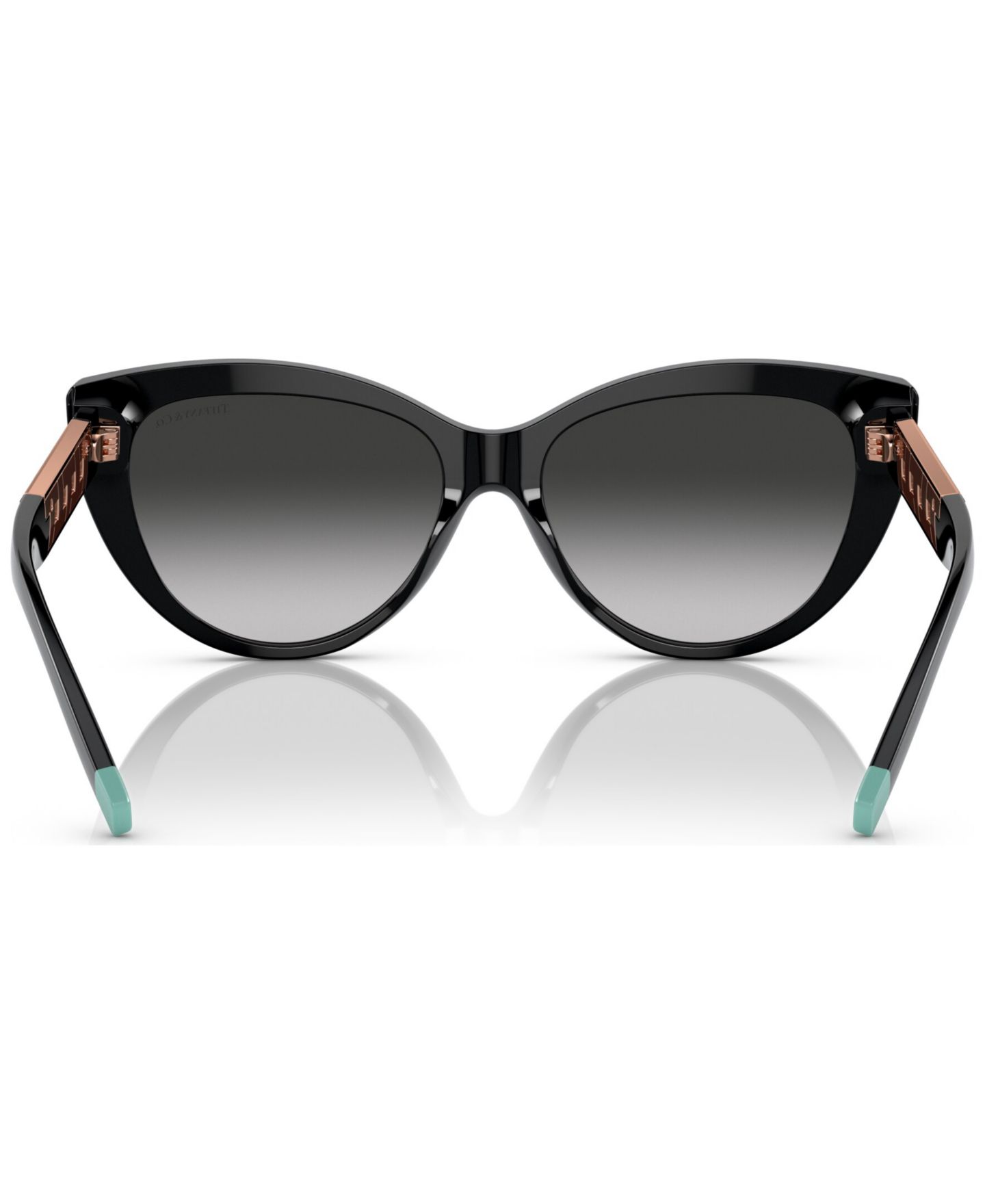 Женские солнцезащитные очки Tiffany & Co. Sunglasses, TF419656-Y, цвет: Чёрный — фото 4