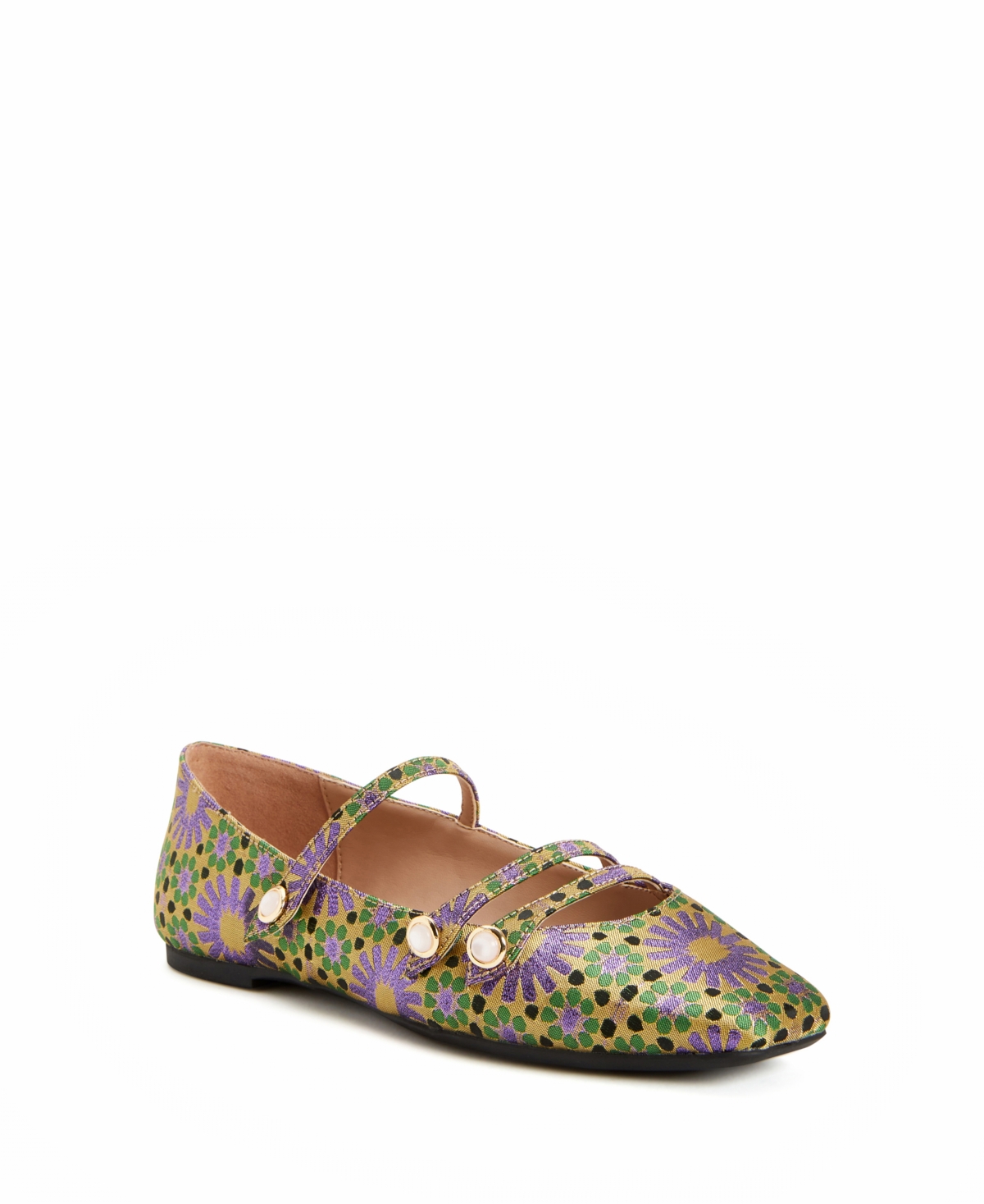 Katy Perry Women's The Evie Button Mary Jane Flats Women's Shoes