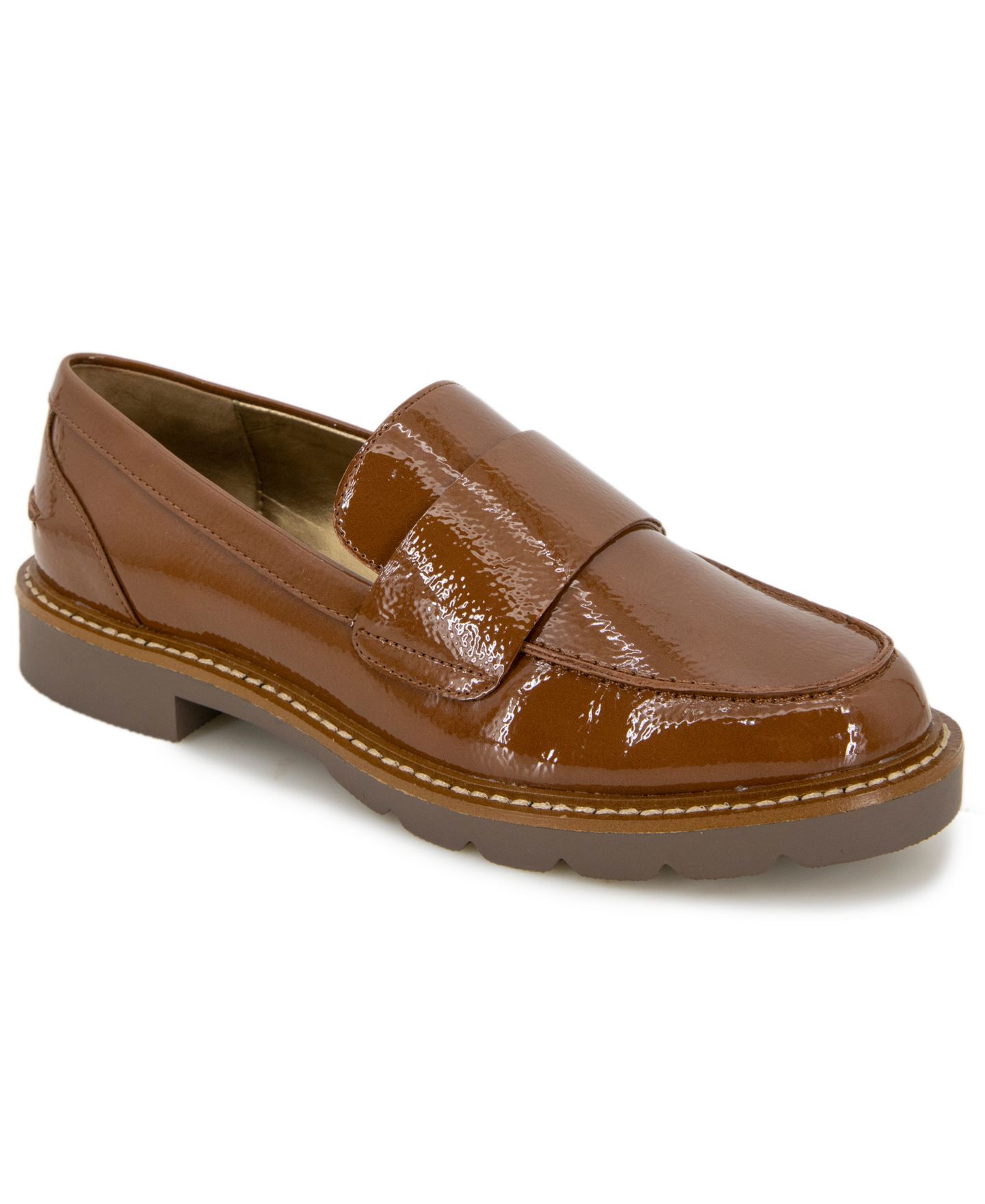 Женские туфли Kenneth Cole Reaction Francis Loafer, цвет: Коньячный — фото 1
