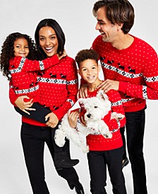 Walking Scottie Family Sweaters, Created for Macy's