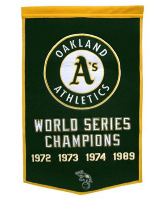 Winning Streak - Oakland Athletics Dynasty Banner