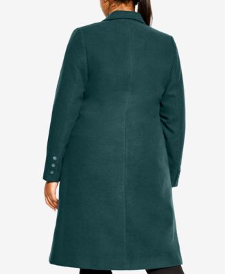 Plus Size Effortless Chic Coat