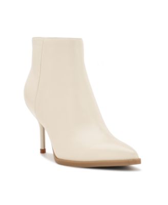 nine west white booties