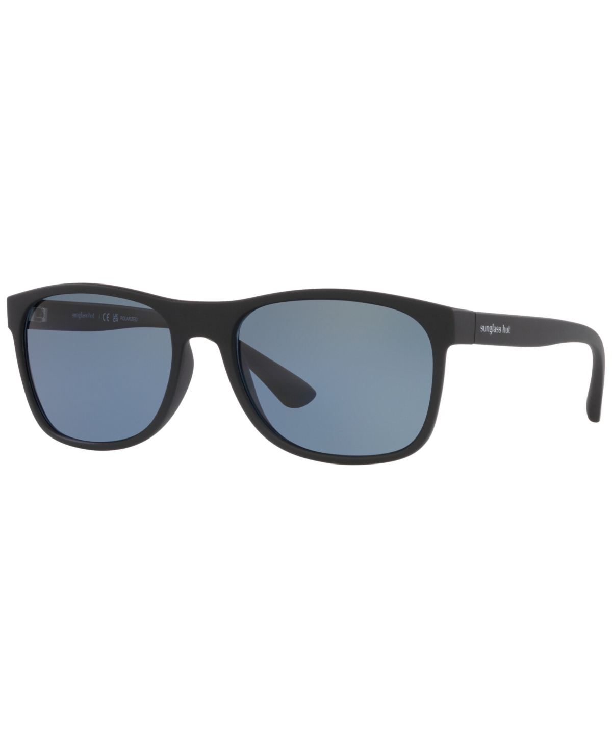 Men's Polarized Sunglasses, HU202058-p - Matte Blue