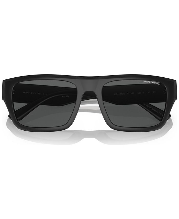 A|X Armani Exchange Men's Sunglasses, AX4124SU56-X - Macy's