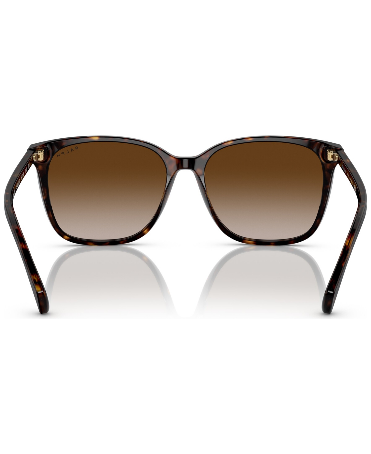 Shop Ralph By Ralph Lauren Women's Sunglasses, Ra529356-y In Shiny Dark Havana