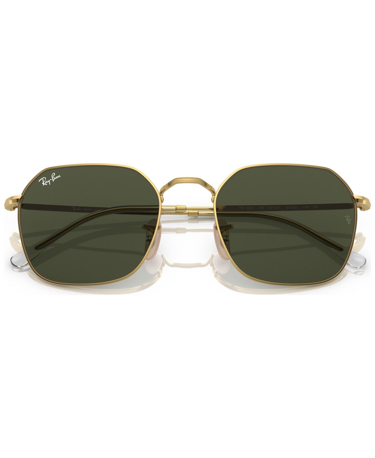 Солнцезащитные очки Ray-Ban Unisex Sunglasses, RB369453-X, цвет: Золотой — фото 5